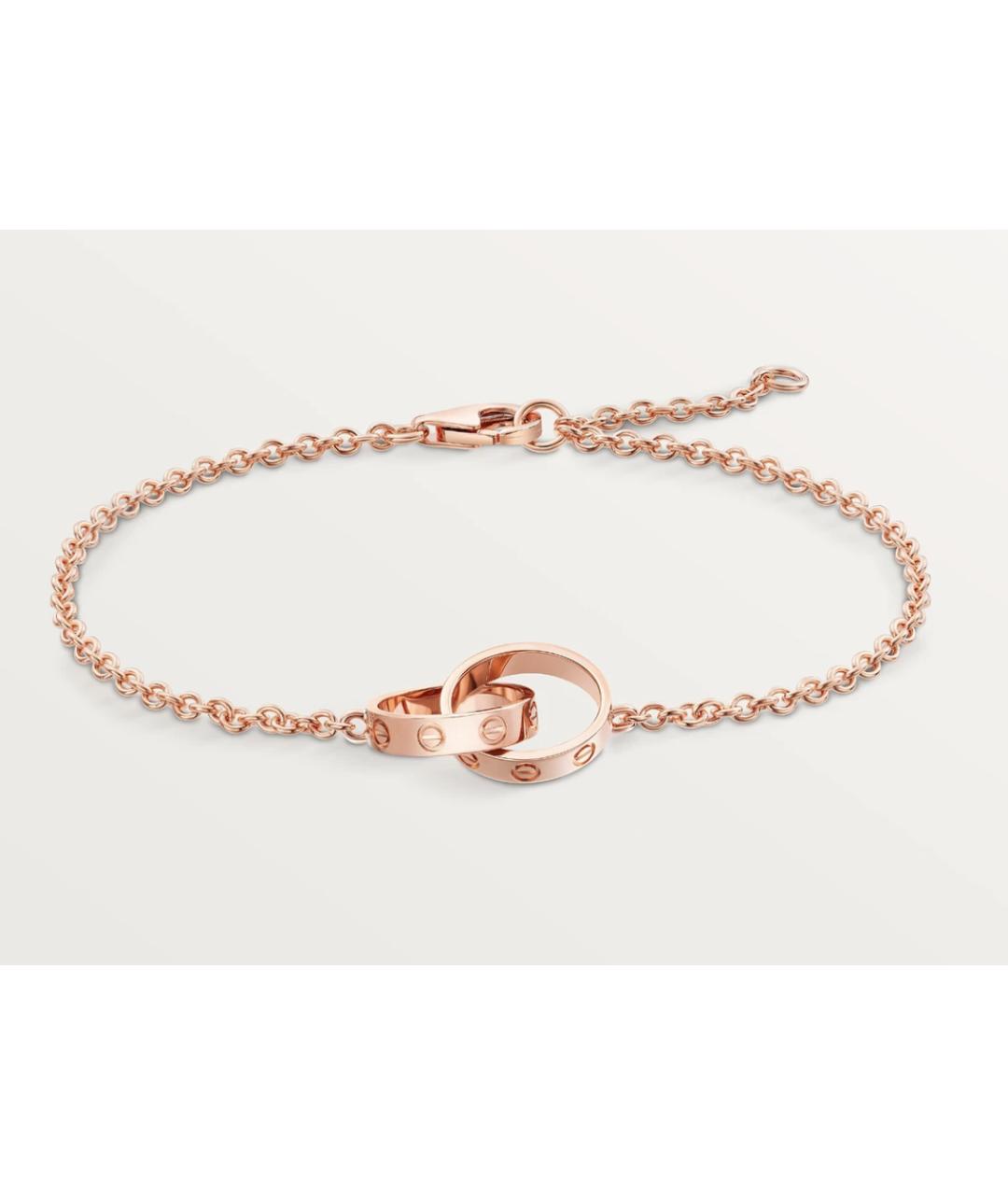 CARTIER Золотой браслет из розового золота, фото 4