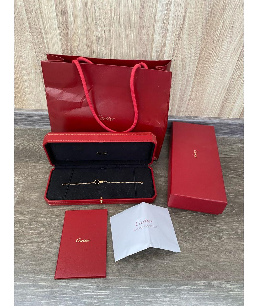 CARTIER Золотой браслет из розового золота, фото 3