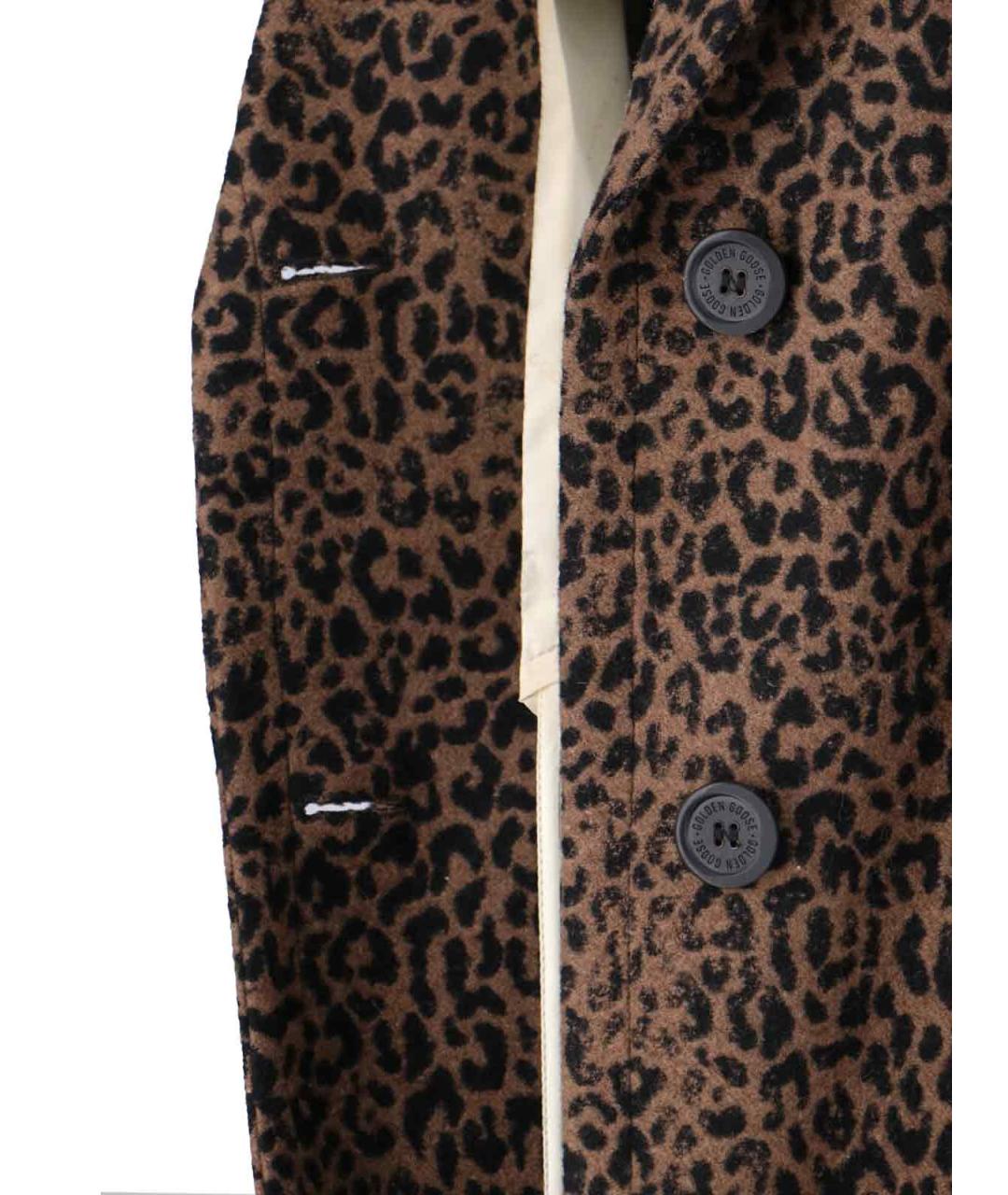 GOLDEN GOOSE DELUXE BRAND Коричневое пальто, фото 5