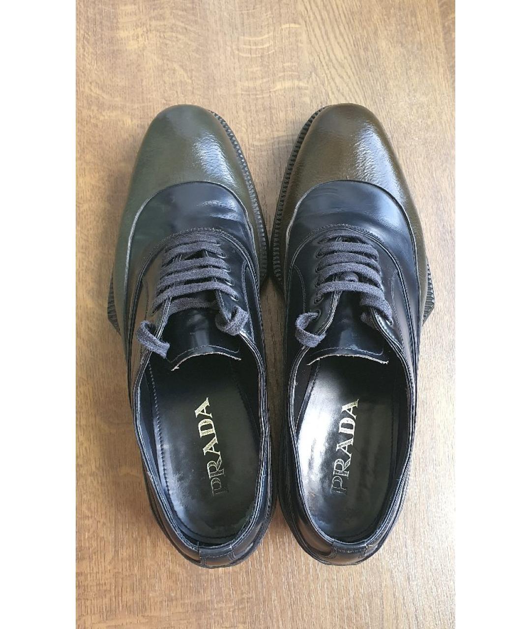 PRADA Мульти кожаные туфли, фото 3