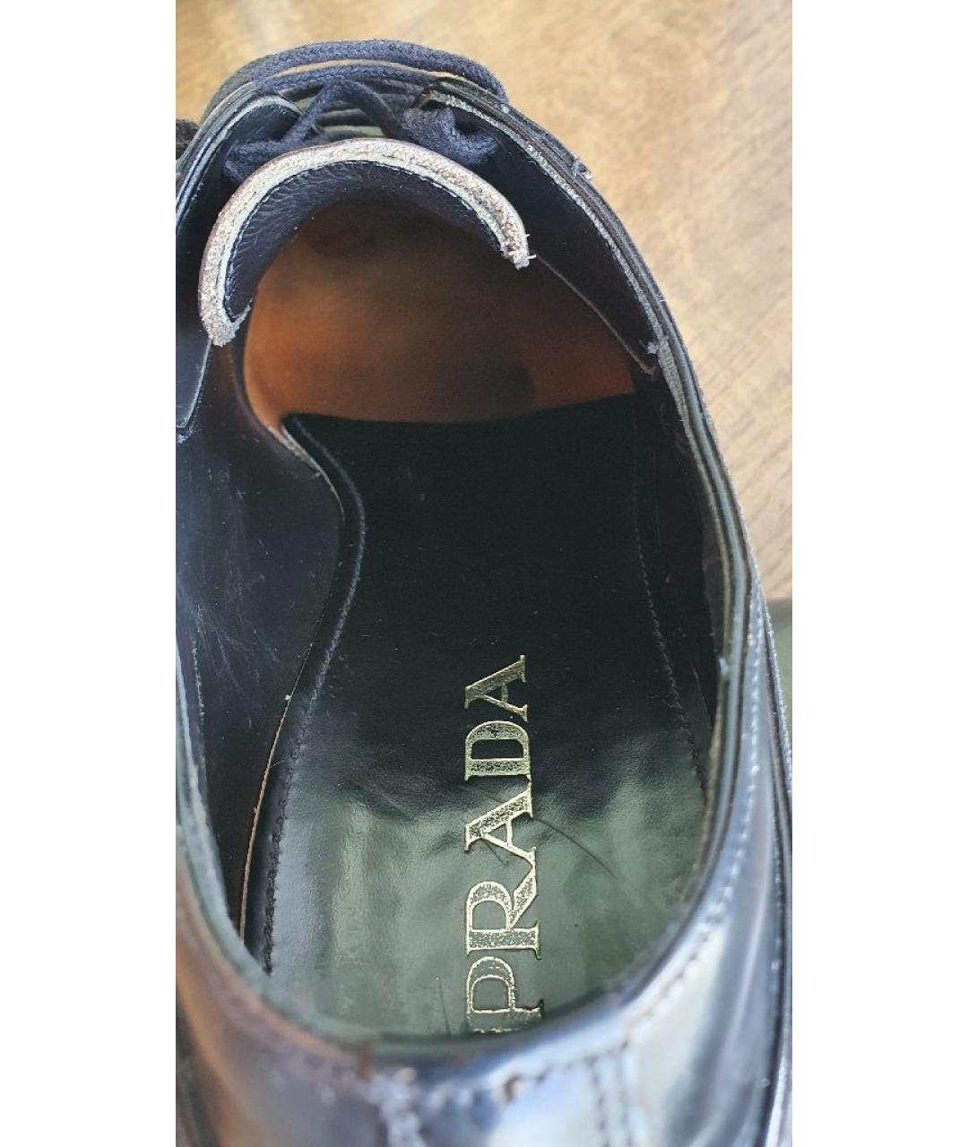 PRADA Мульти кожаные туфли, фото 8
