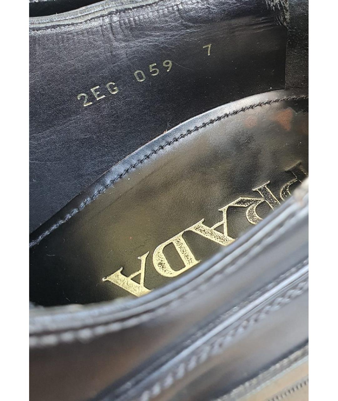 PRADA Мульти кожаные туфли, фото 5