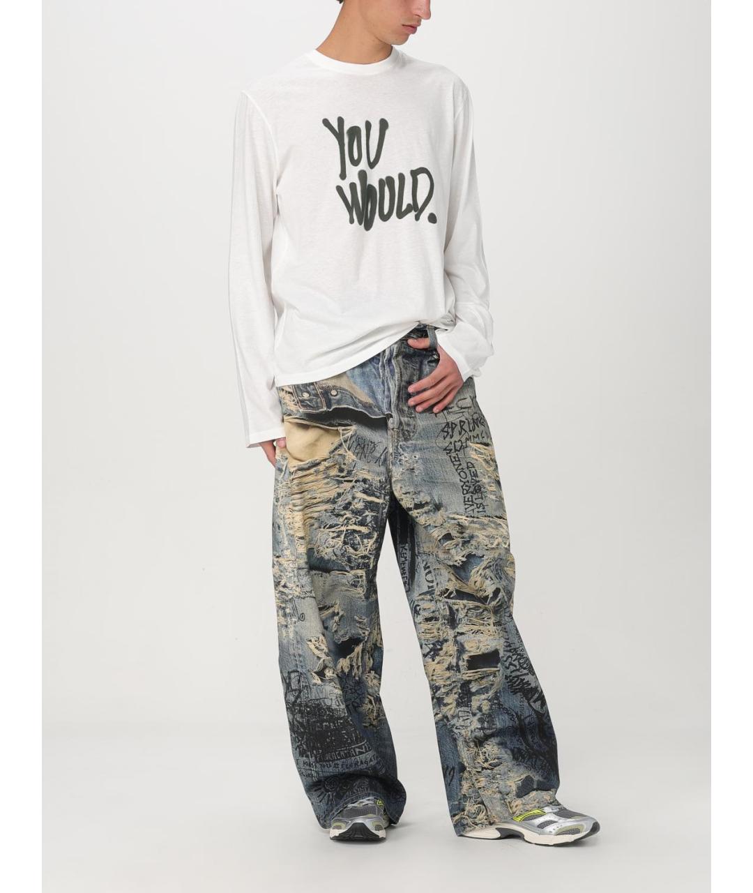 ACNE STUDIOS Мульти прямые джинсы, фото 3