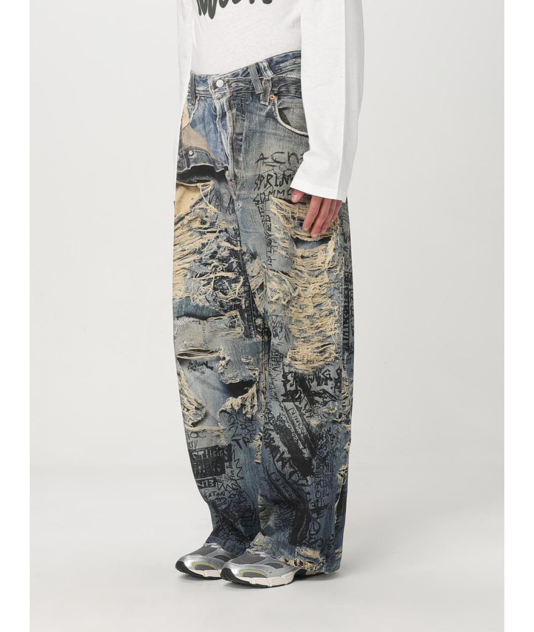 ACNE STUDIOS Мульти прямые джинсы, фото 5