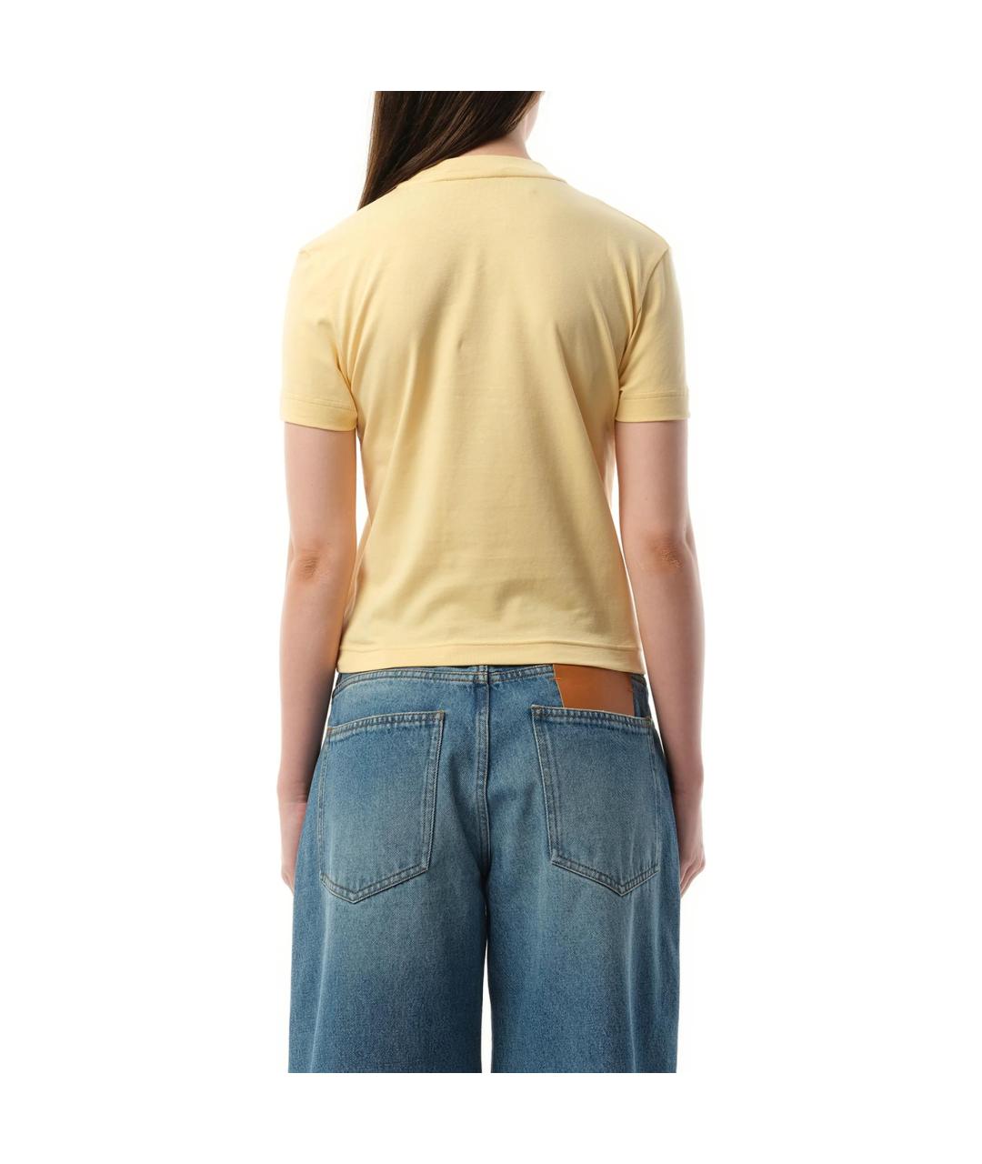 JACQUEMUS Бежевая футболка, фото 2