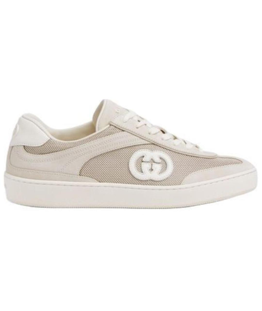 GUCCI Бежевые кроссовки, фото 1