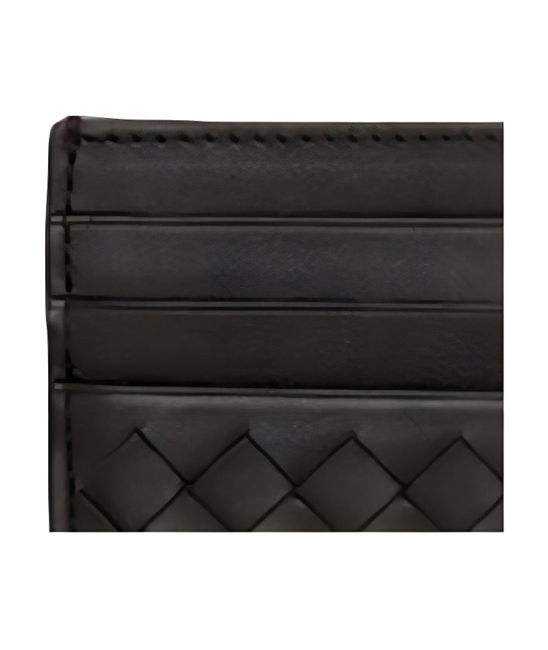 BOTTEGA VENETA Коричневый кожаный кардхолдер, фото 3