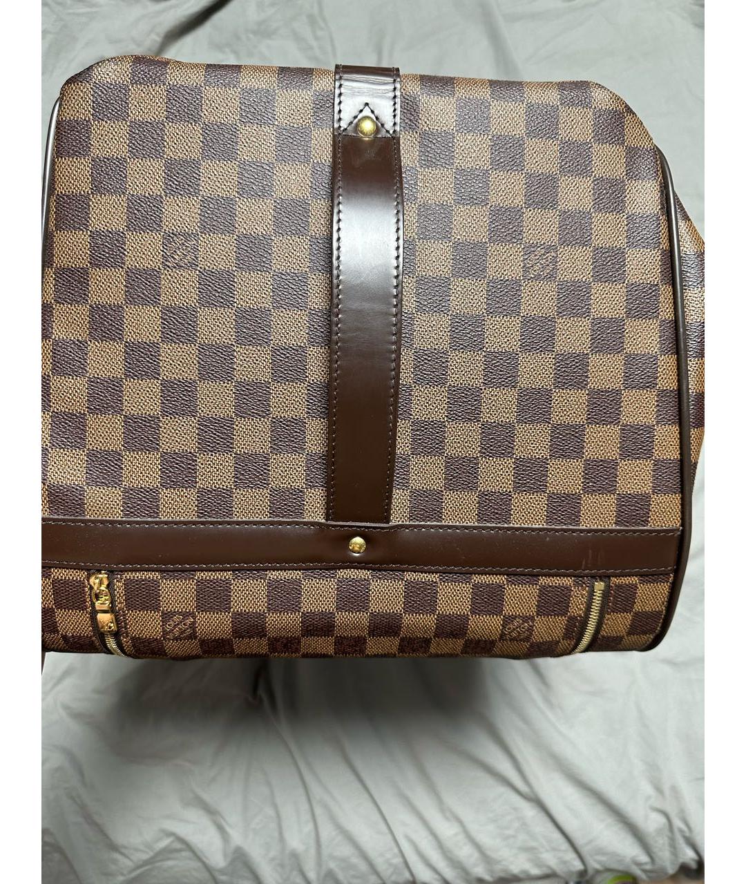 LOUIS VUITTON Коричневая дорожная/спортивная сумка, фото 3
