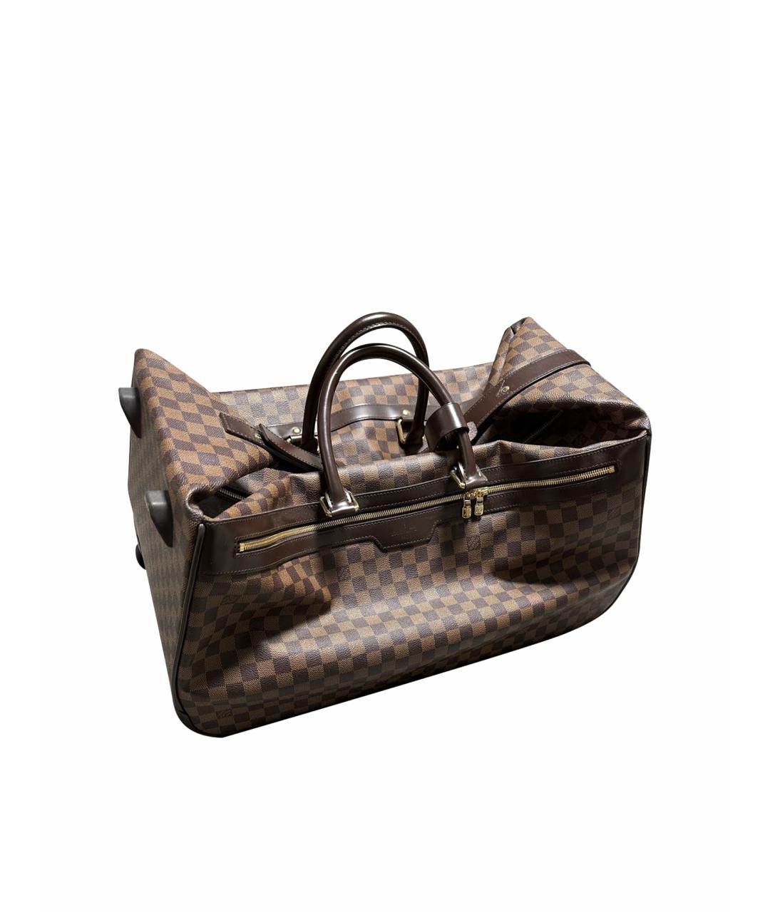 LOUIS VUITTON Коричневая дорожная/спортивная сумка, фото 1