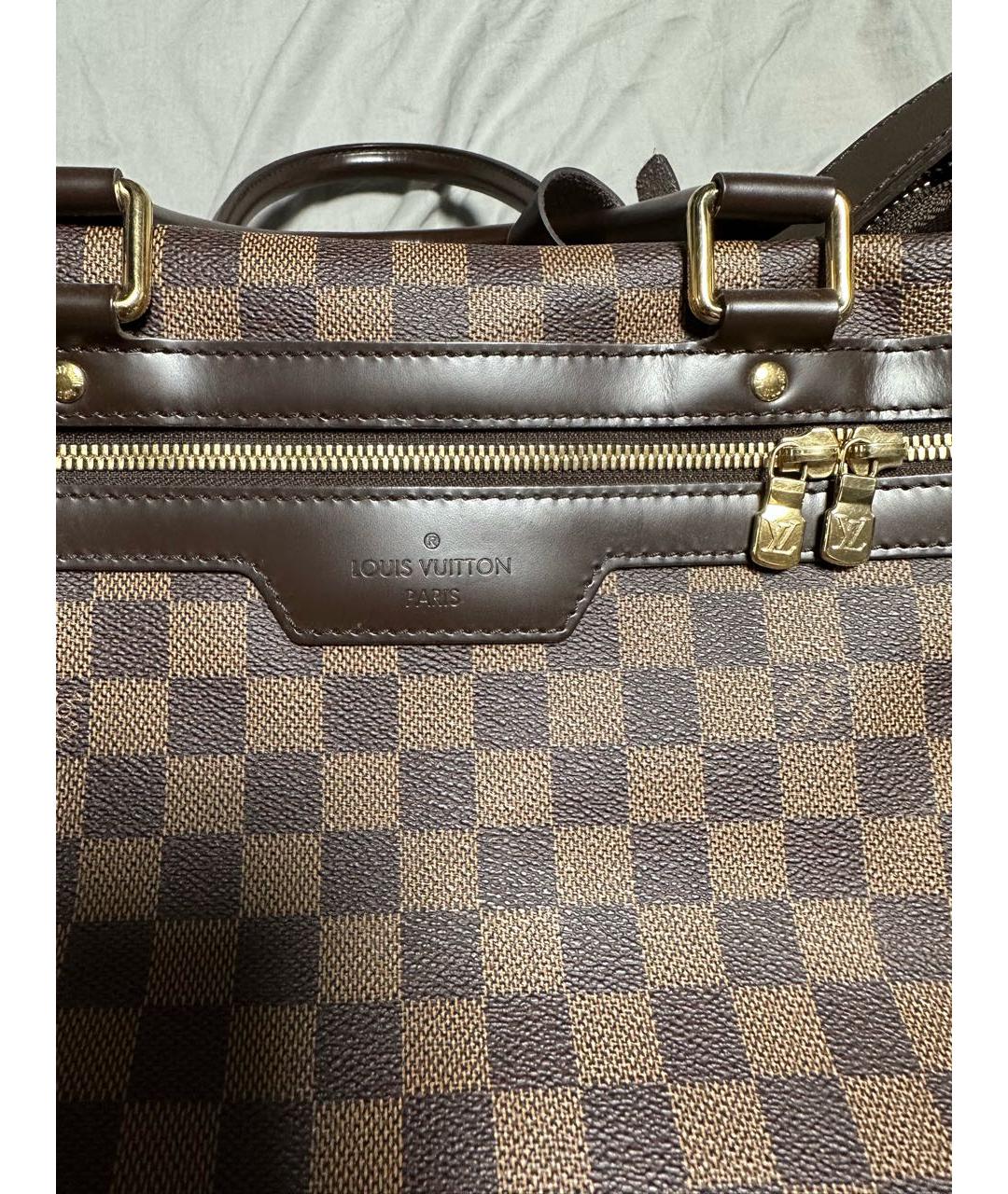 LOUIS VUITTON Коричневая дорожная/спортивная сумка, фото 2