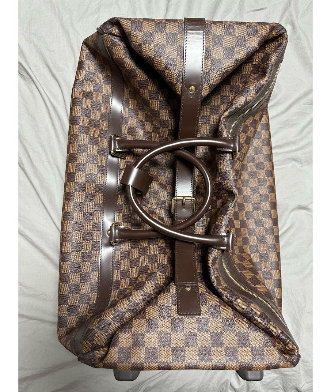 LOUIS VUITTON Коричневая дорожная/спортивная сумка, фото 4