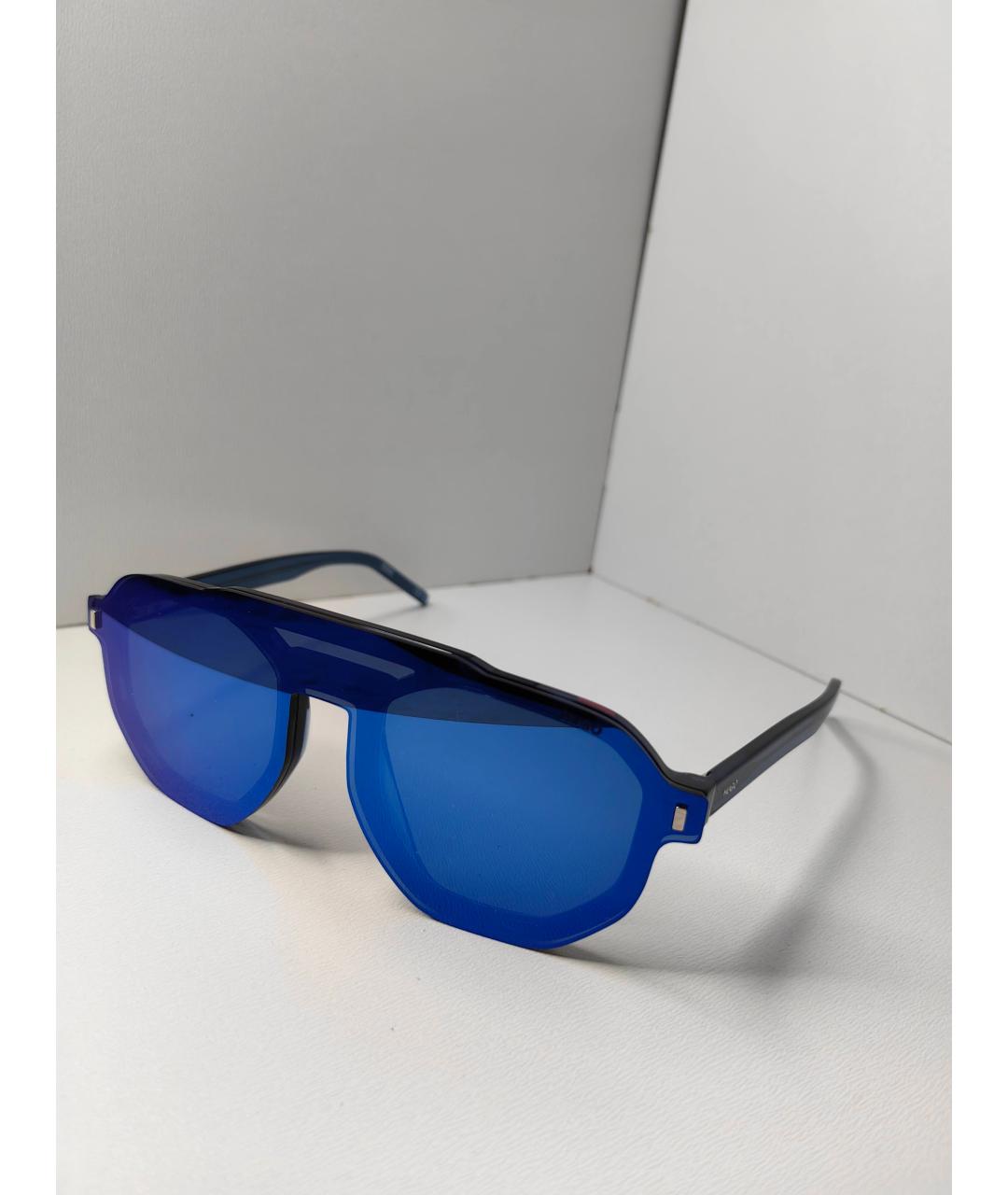 HUGO BOSS Синие пластиковые солнцезащитные очки, фото 3