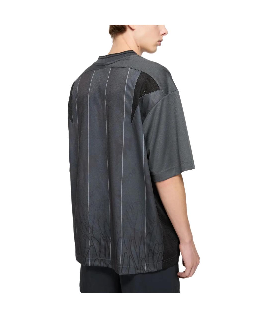 ACNE STUDIOS Черная хлопковая футболка, фото 3