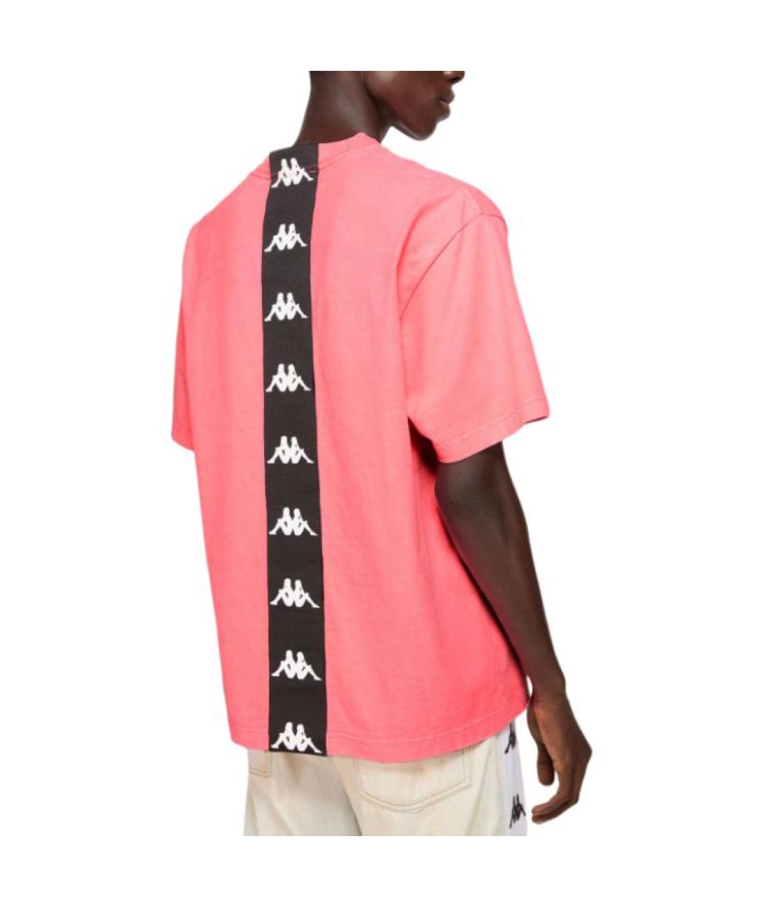 ACNE STUDIOS Розовая хлопковая футболка, фото 4