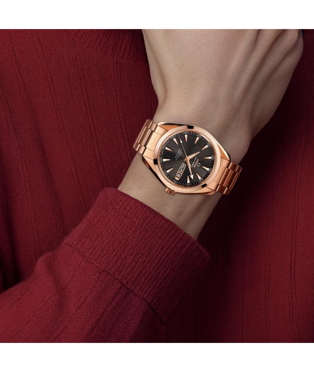 OMEGA Часы из розового золота, фото 4