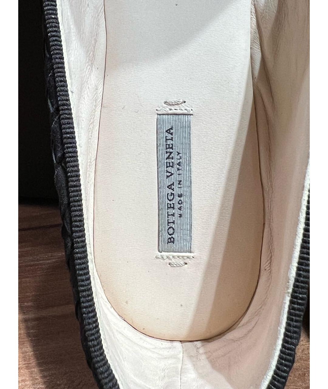 BOTTEGA VENETA Коричневые замшевые балетки, фото 6