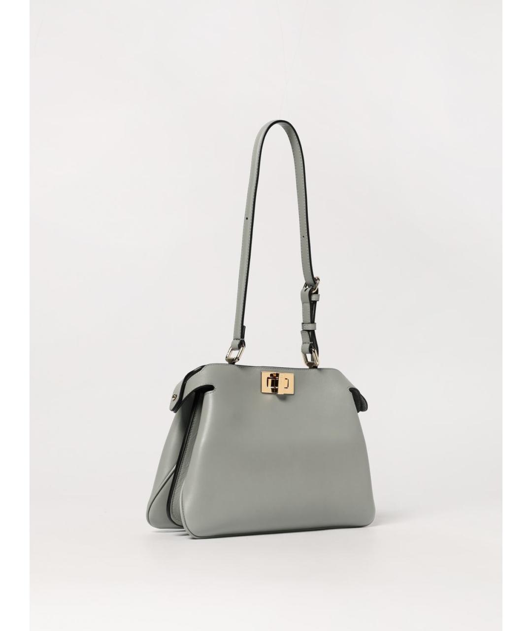 FENDI Серая сумка через плечо, фото 2