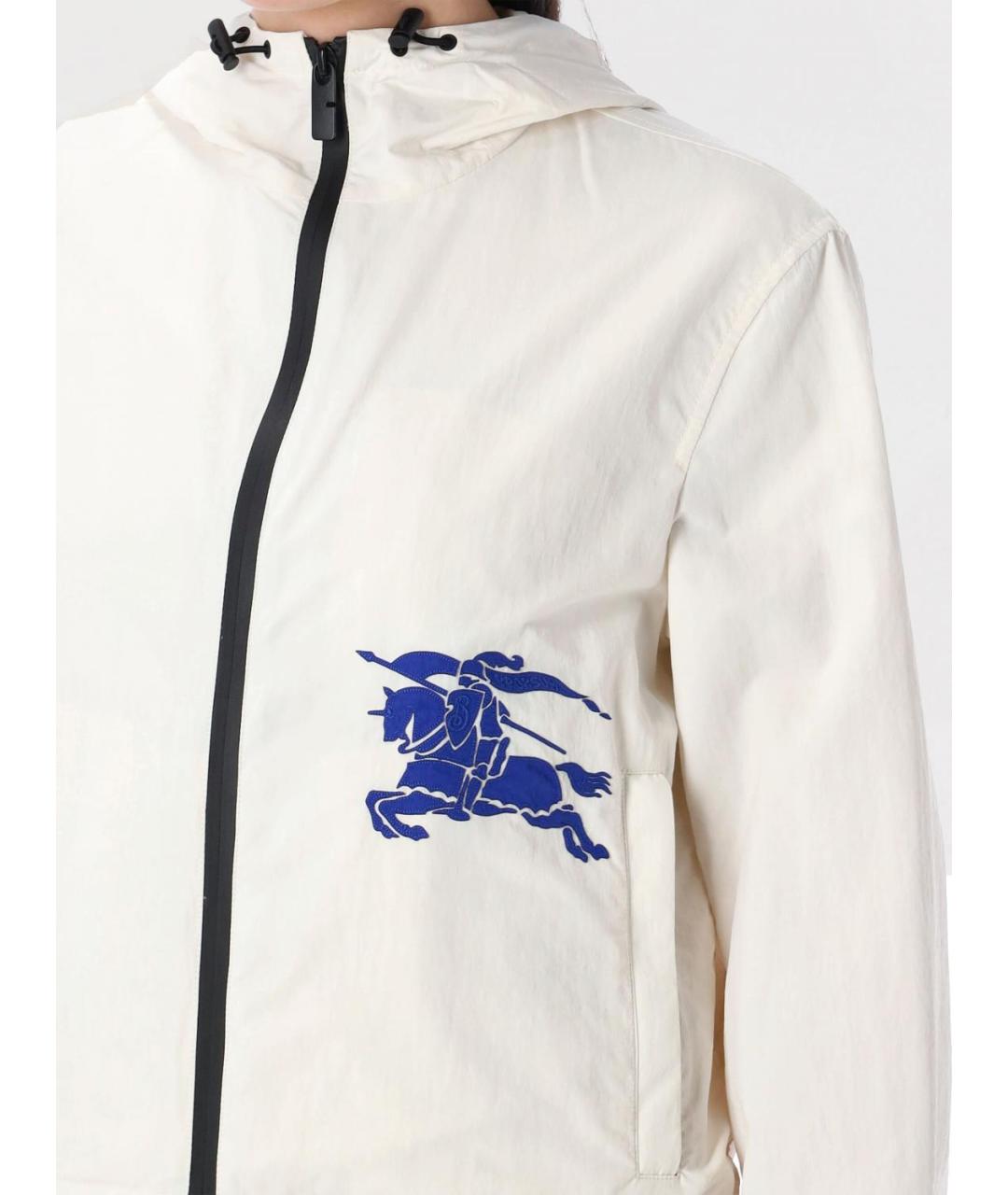BURBERRY Белая куртка, фото 4