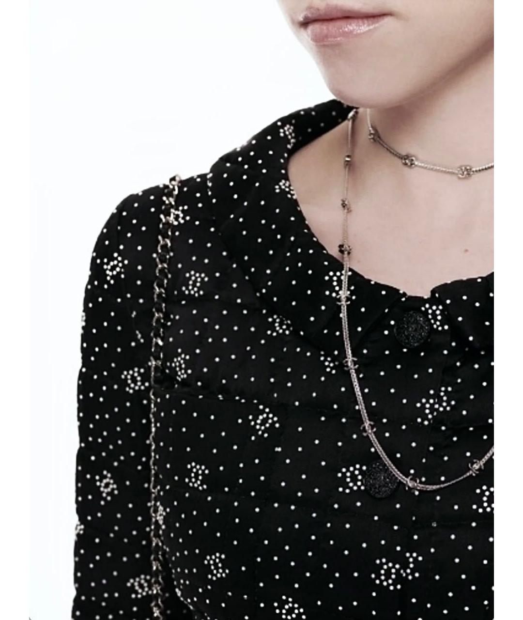 CHANEL Серебряное металлическое колье, фото 8