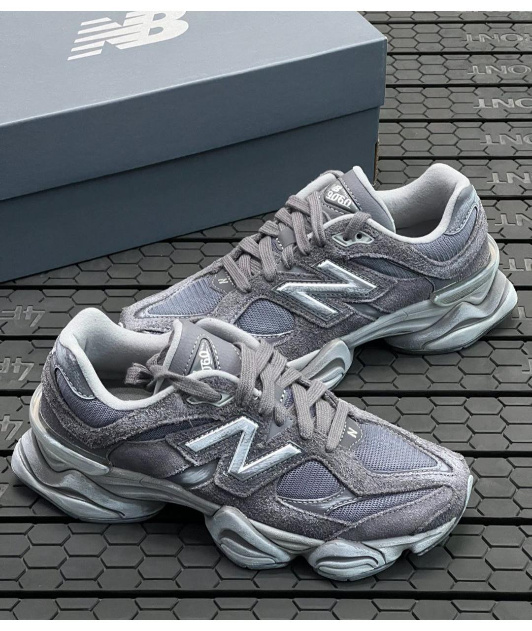 NEW BALANCE Серые низкие кроссовки / кеды, фото 5