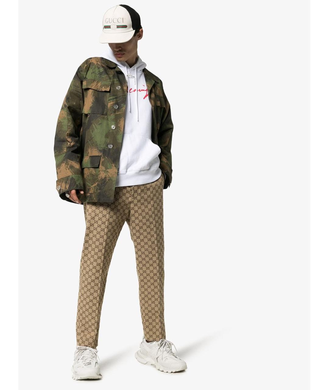 BALENCIAGA Белые синтетические низкие кроссовки / кеды, фото 4