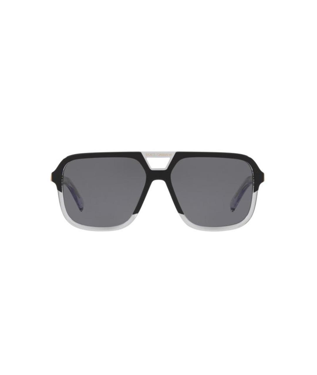 DOLCE&GABBANA Черные солнцезащитные очки, фото 2