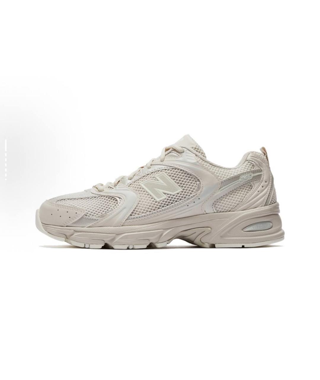 NEW BALANCE Бежевые низкие кроссовки / кеды, фото 7
