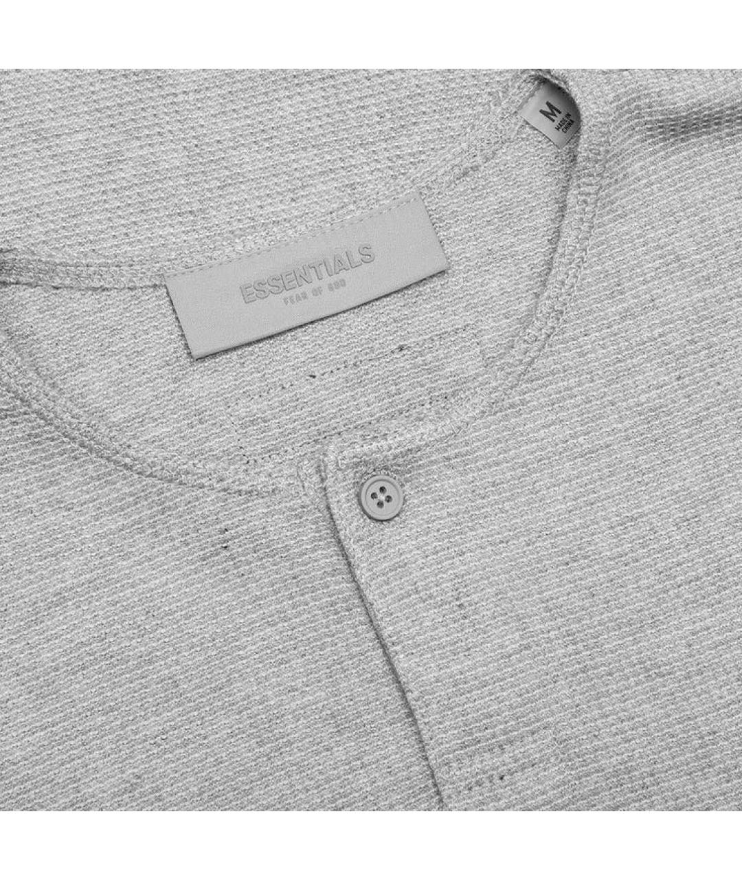 FEAR OF GOD ESSENTIALS Серый хлопковый спортивный костюм, фото 7