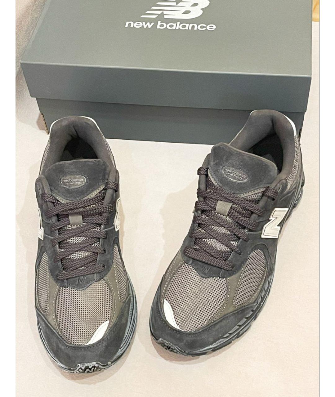 NEW BALANCE Серые низкие кроссовки / кеды, фото 2