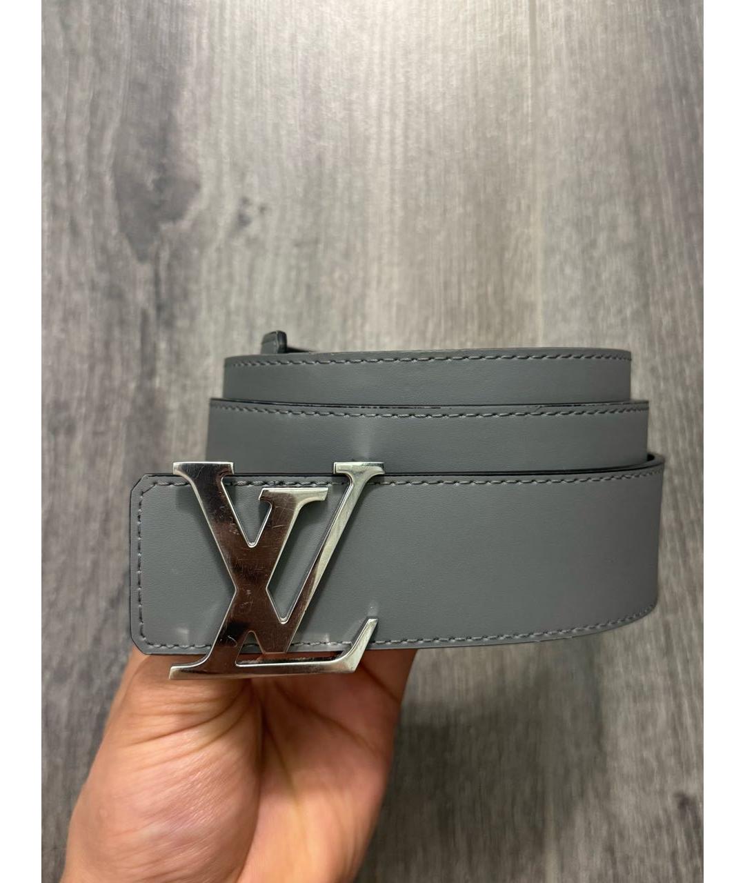LOUIS VUITTON Черный ремень, фото 2