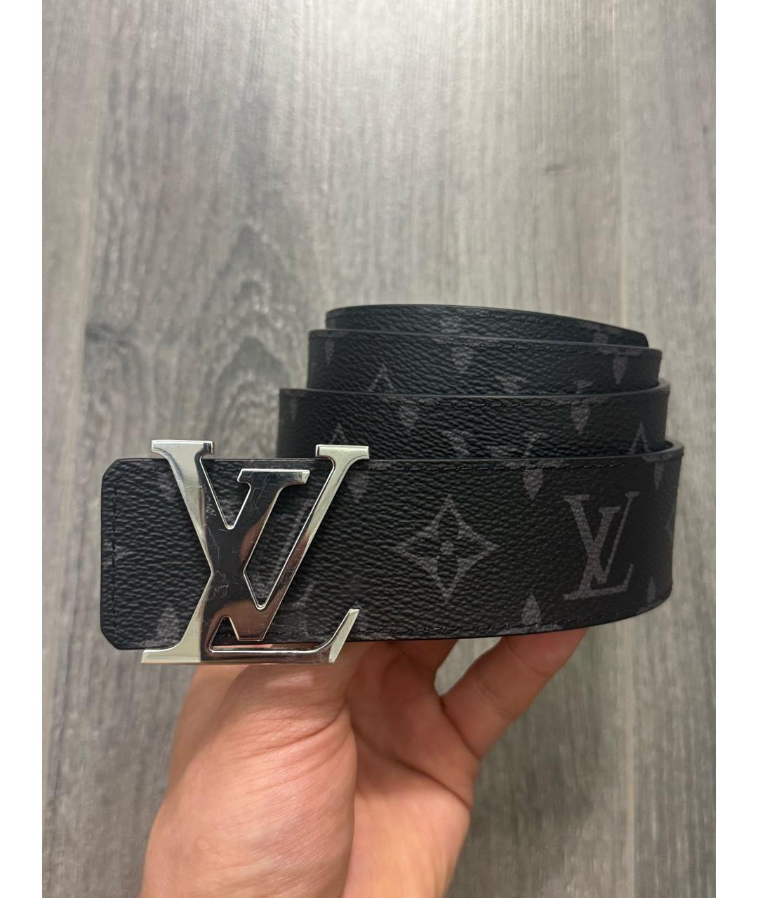 LOUIS VUITTON Черный ремень, фото 7