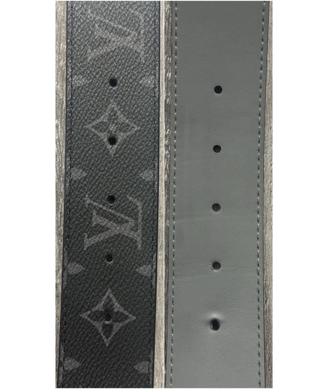 LOUIS VUITTON Черный ремень, фото 4