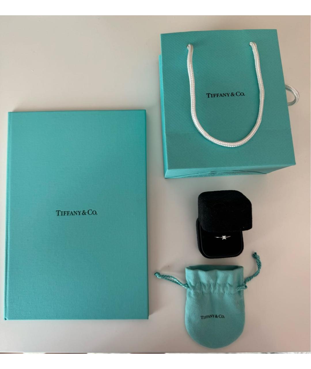 TIFFANY&CO Платиновое кольцо, фото 5