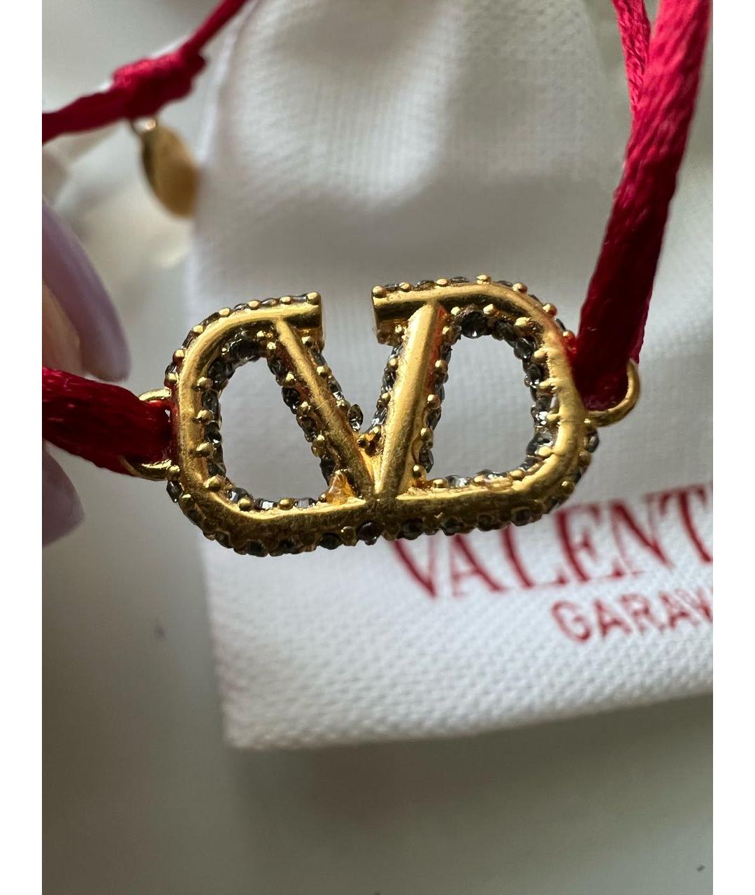 VALENTINO Красный браслет, фото 3