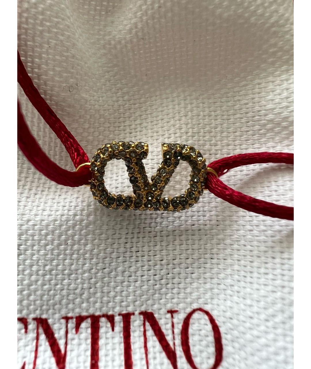 VALENTINO Красный браслет, фото 4