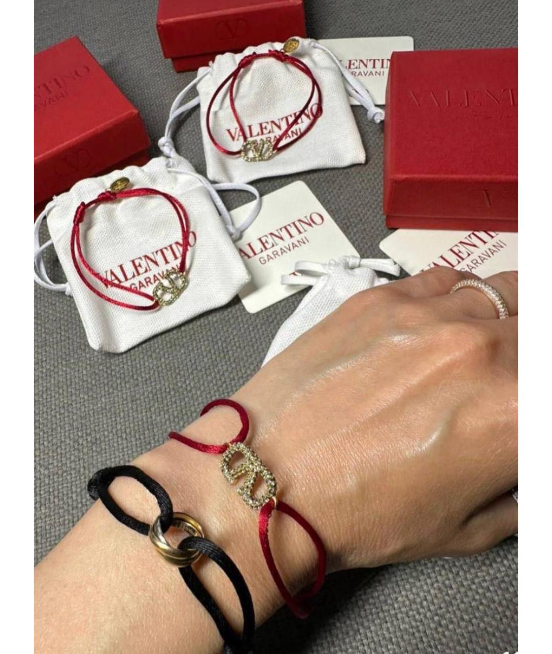 VALENTINO Красный браслет, фото 6
