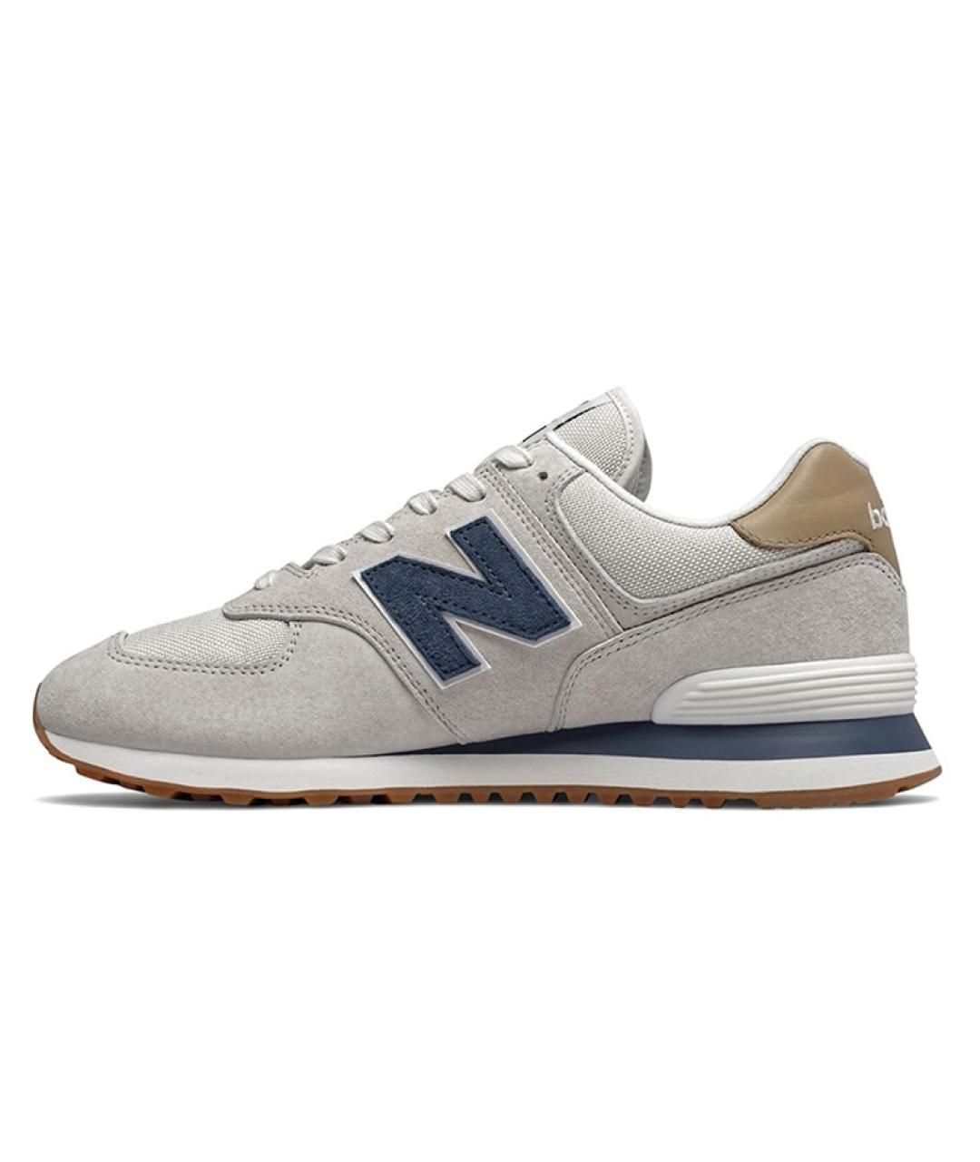 NEW BALANCE Бежевые низкие кроссовки / кеды, фото 2