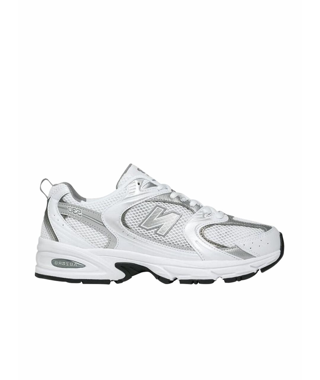 NEW BALANCE Серебряные низкие кроссовки / кеды, фото 1