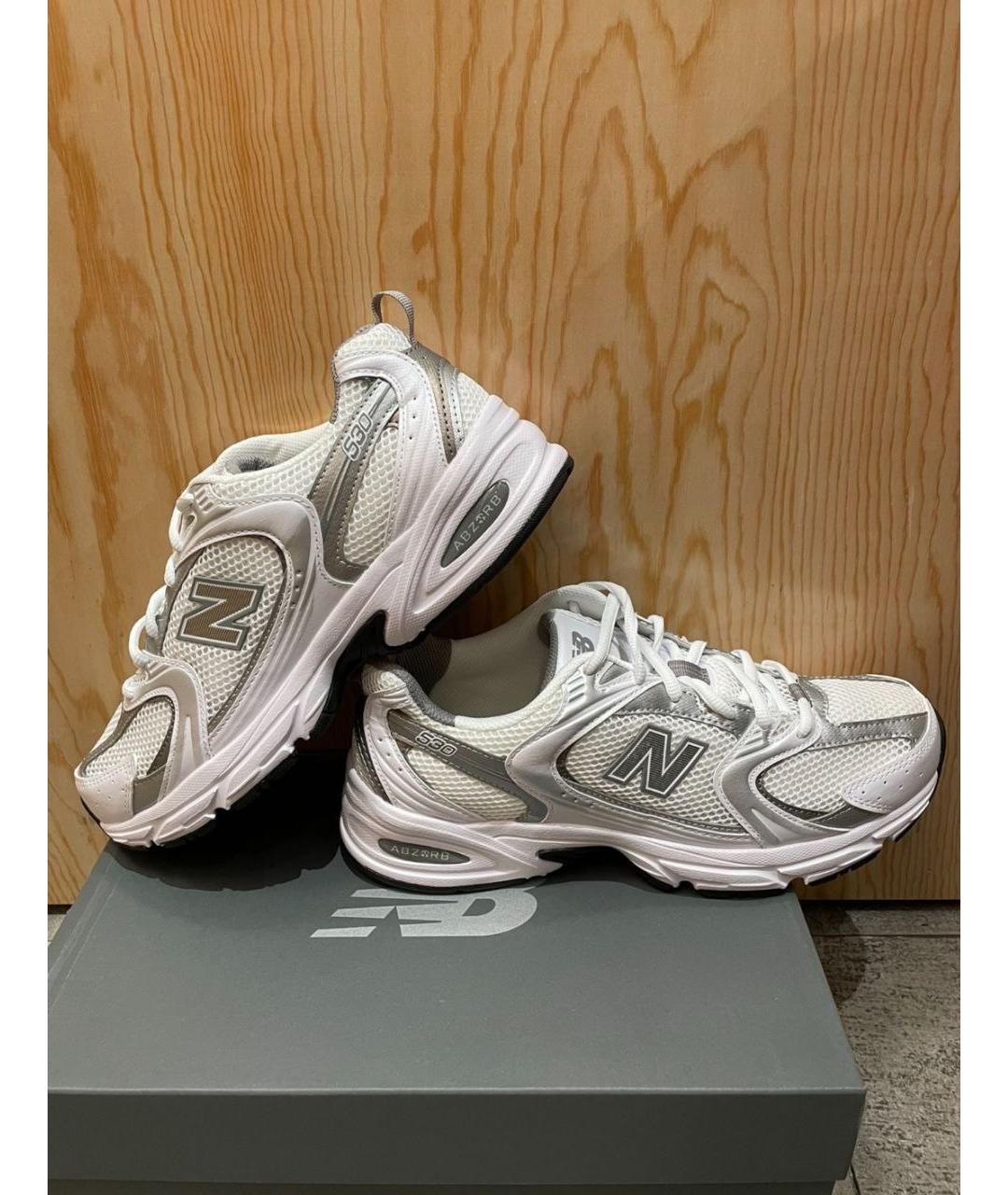 NEW BALANCE Серебряные низкие кроссовки / кеды, фото 6