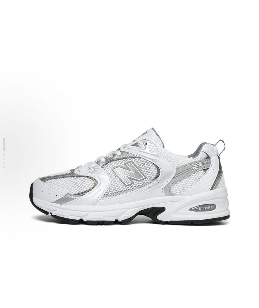 NEW BALANCE Серебряные низкие кроссовки / кеды, фото 8