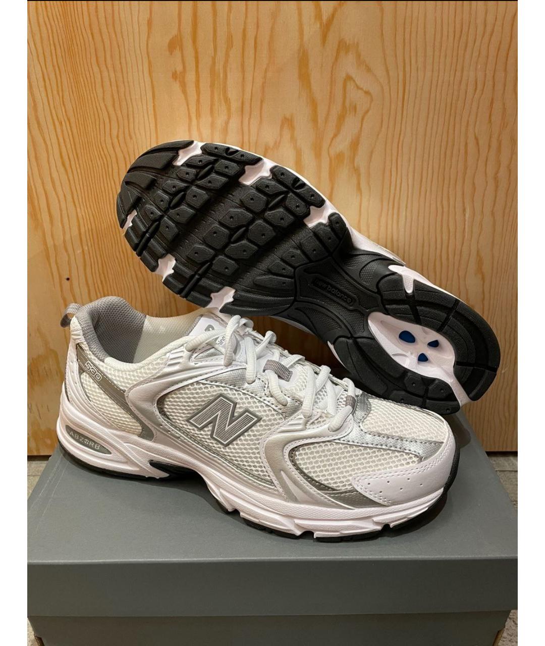NEW BALANCE Серебряные кроссовки, фото 6
