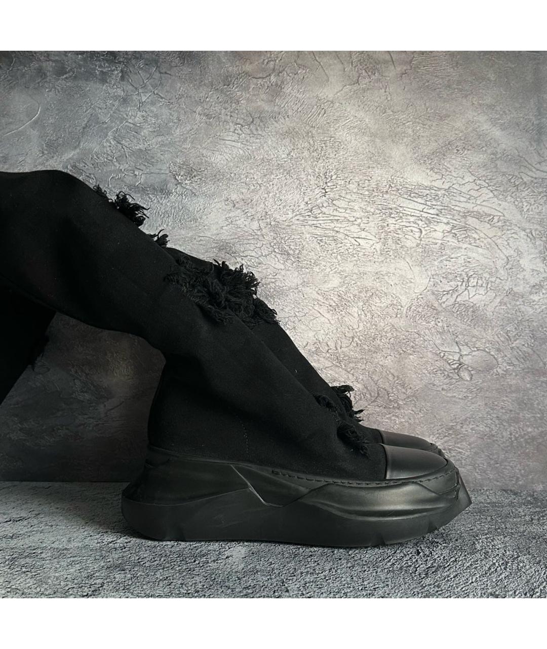 RICK OWENS DRKSHDW Черные кеды, фото 8