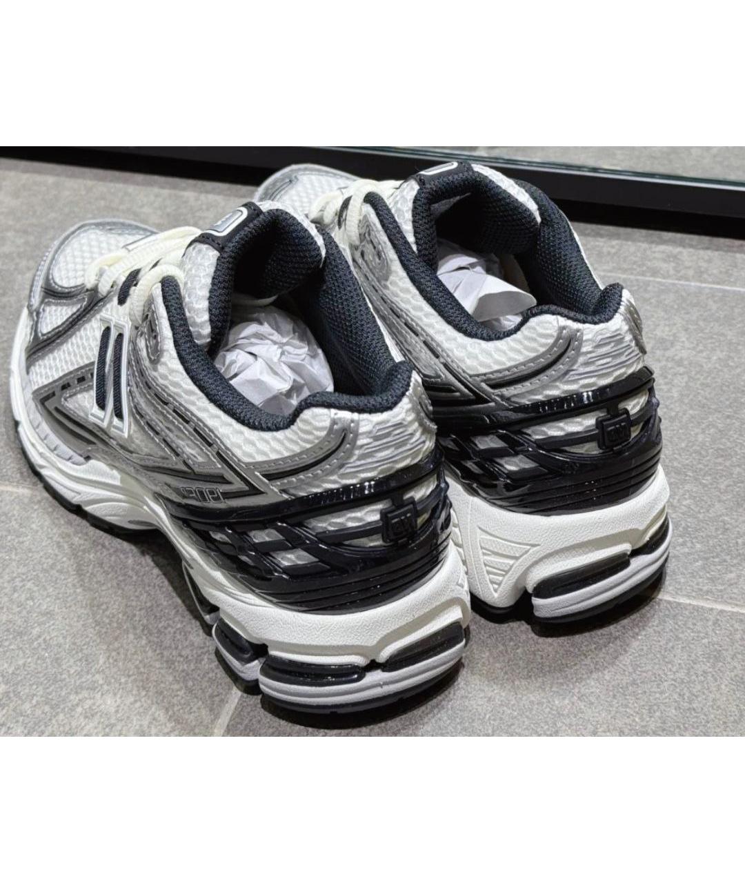 NEW BALANCE Серебряные низкие кроссовки / кеды, фото 3