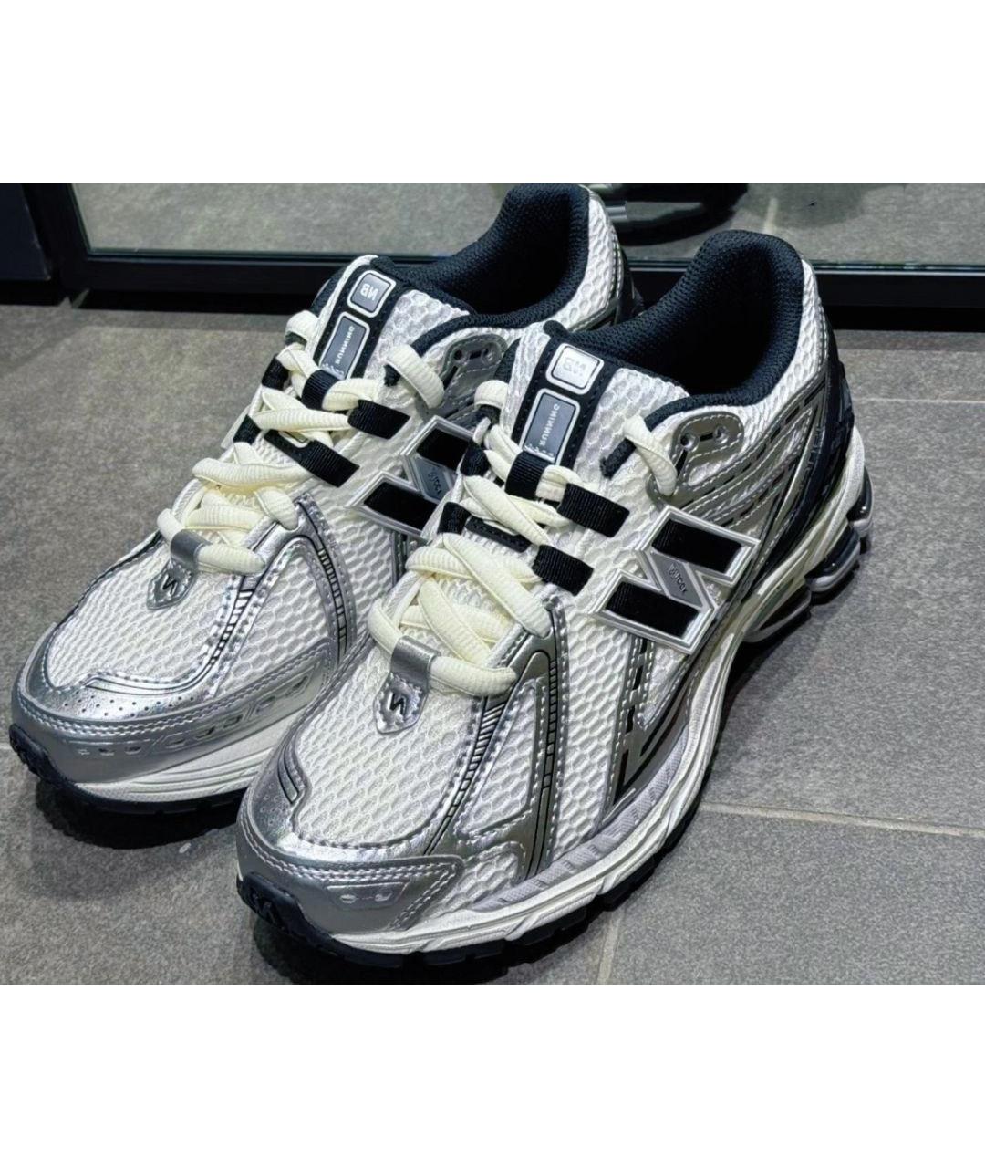 NEW BALANCE Серебряные низкие кроссовки / кеды, фото 2