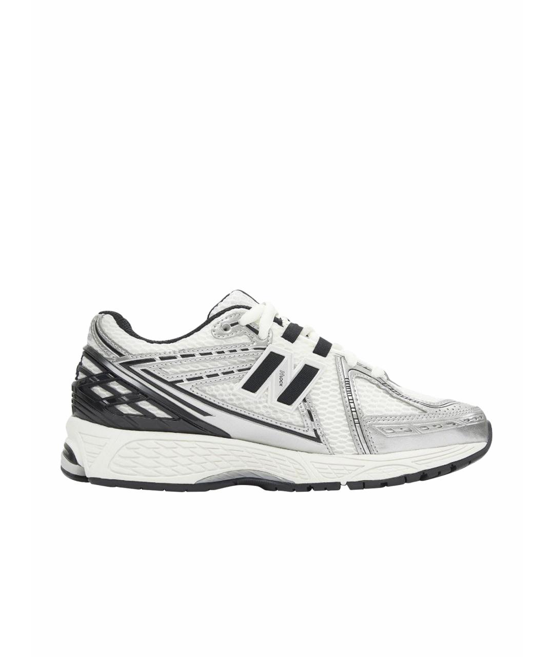 NEW BALANCE Серебряные низкие кроссовки / кеды, фото 1