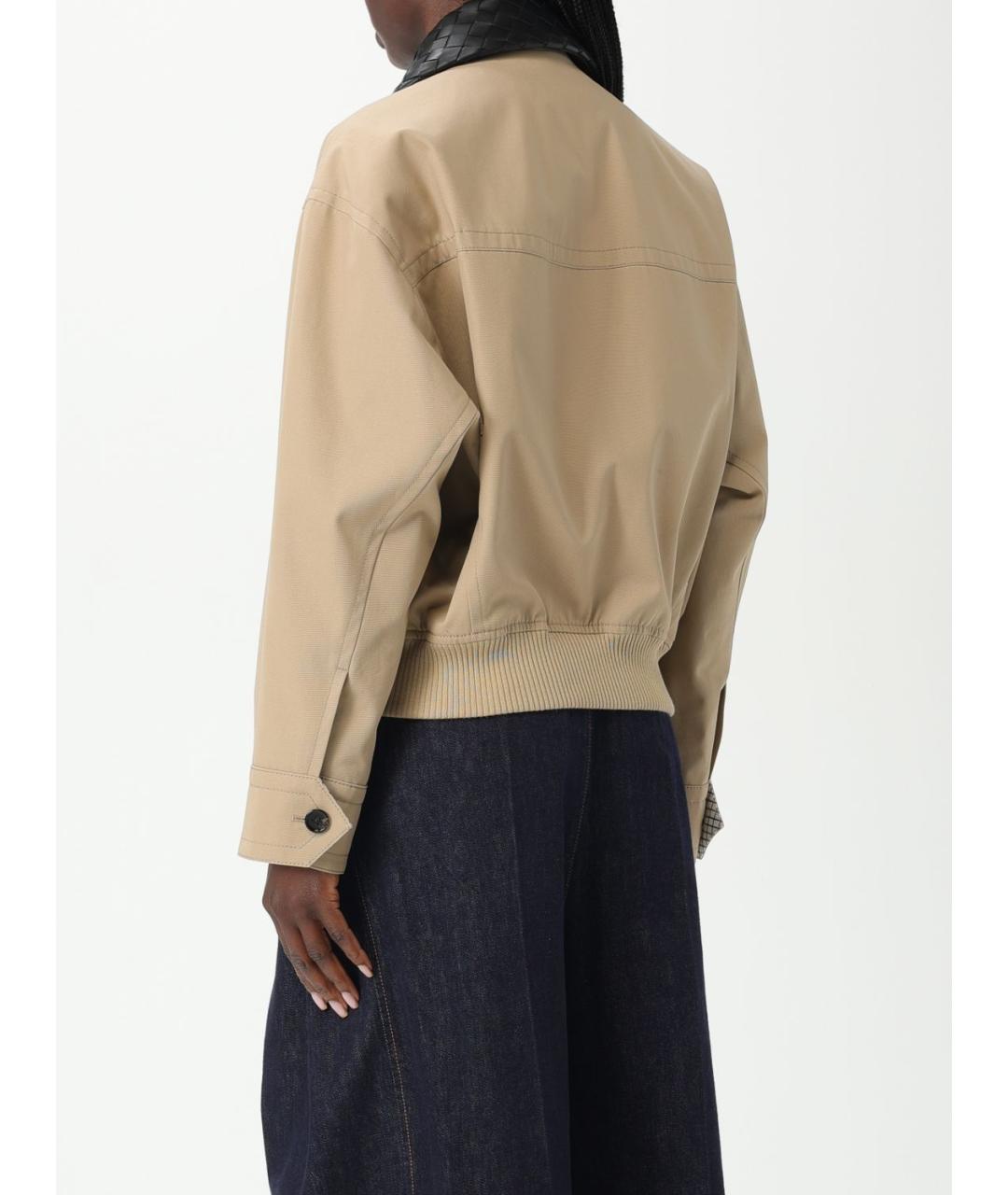 BOTTEGA VENETA Бежевая куртка, фото 4