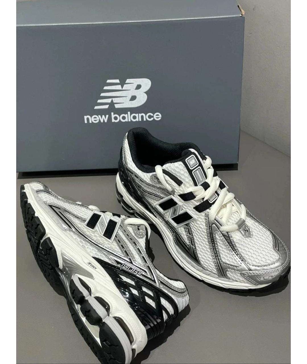 NEW BALANCE Серебряные кроссовки, фото 5