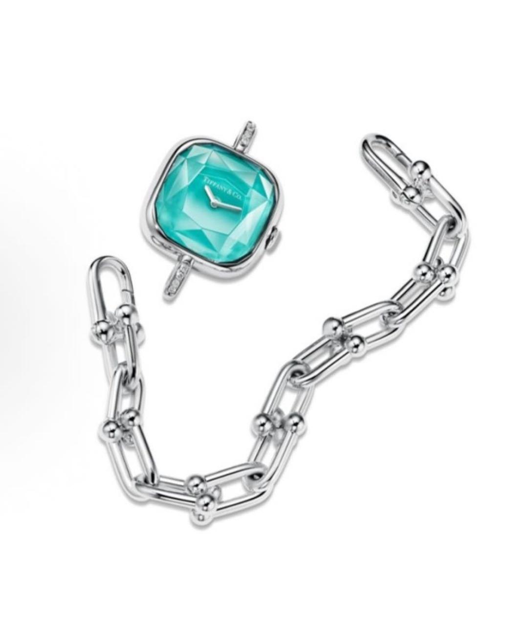 TIFFANY&CO Серебряные металлические часы, фото 3