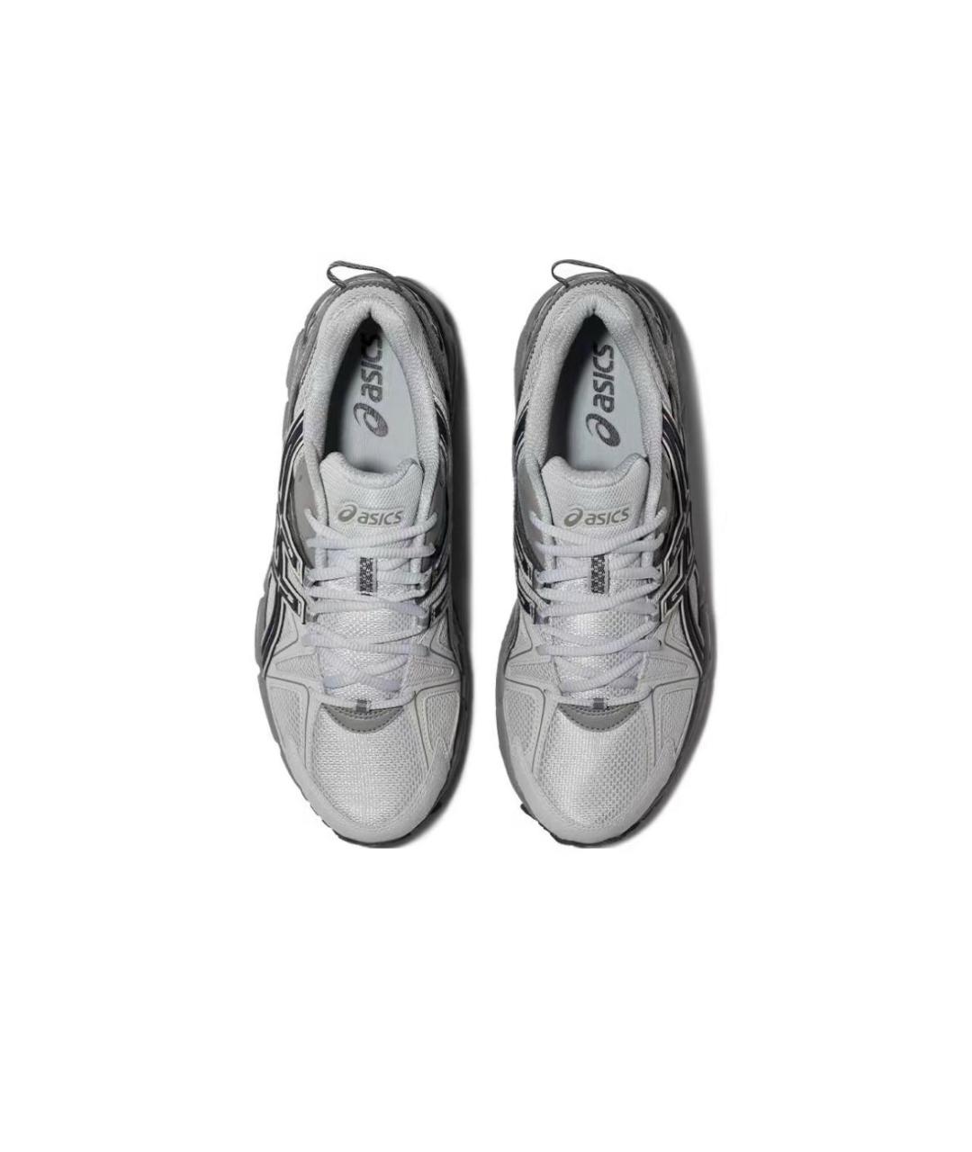 ASICS Антрацитовые текстильные низкие кроссовки / кеды, фото 2