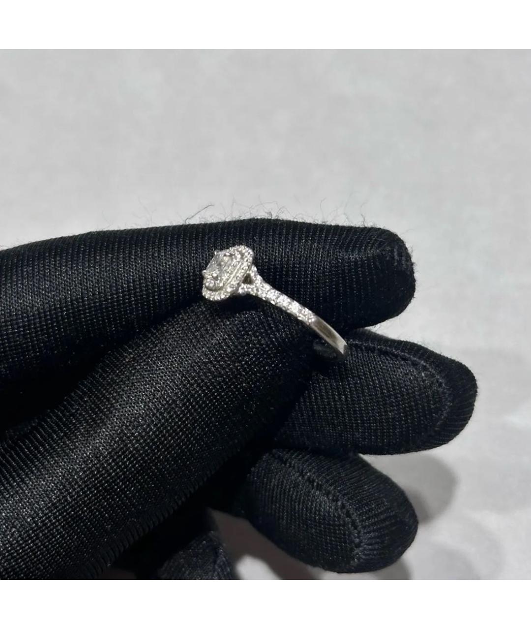 TIFFANY&CO Серебряное платиновое кольцо, фото 6
